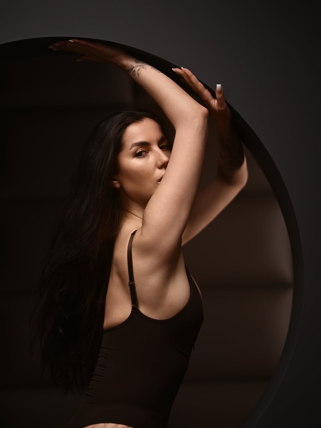 Portrait im Rundlicht-Set